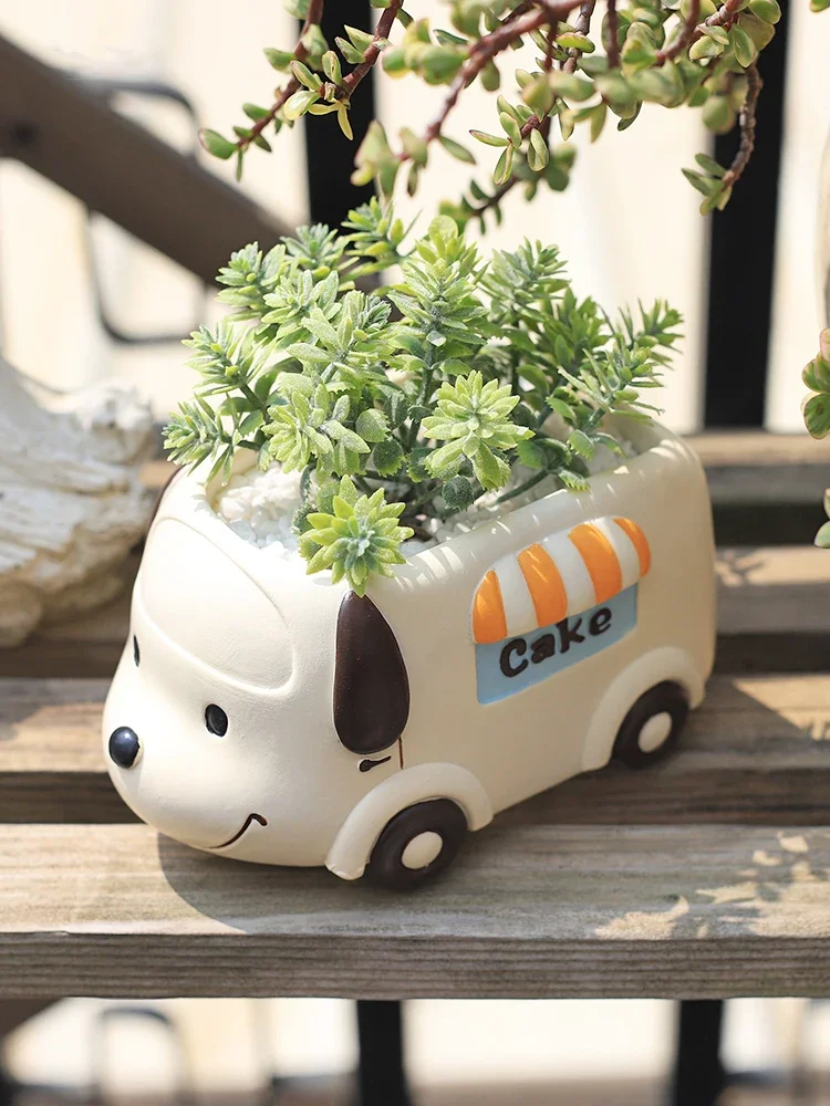 Japanese Garden Bonsai - Camion di cibo Animale Piccolo vaso