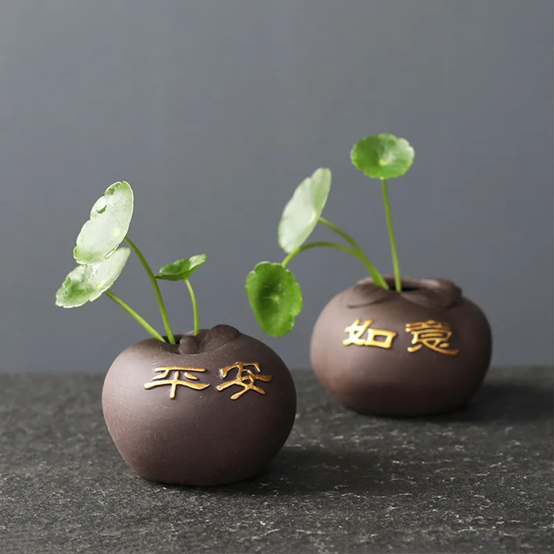 Creativo viola argilla tè pet  - Bonsai Garden Pot recensione e prezzo