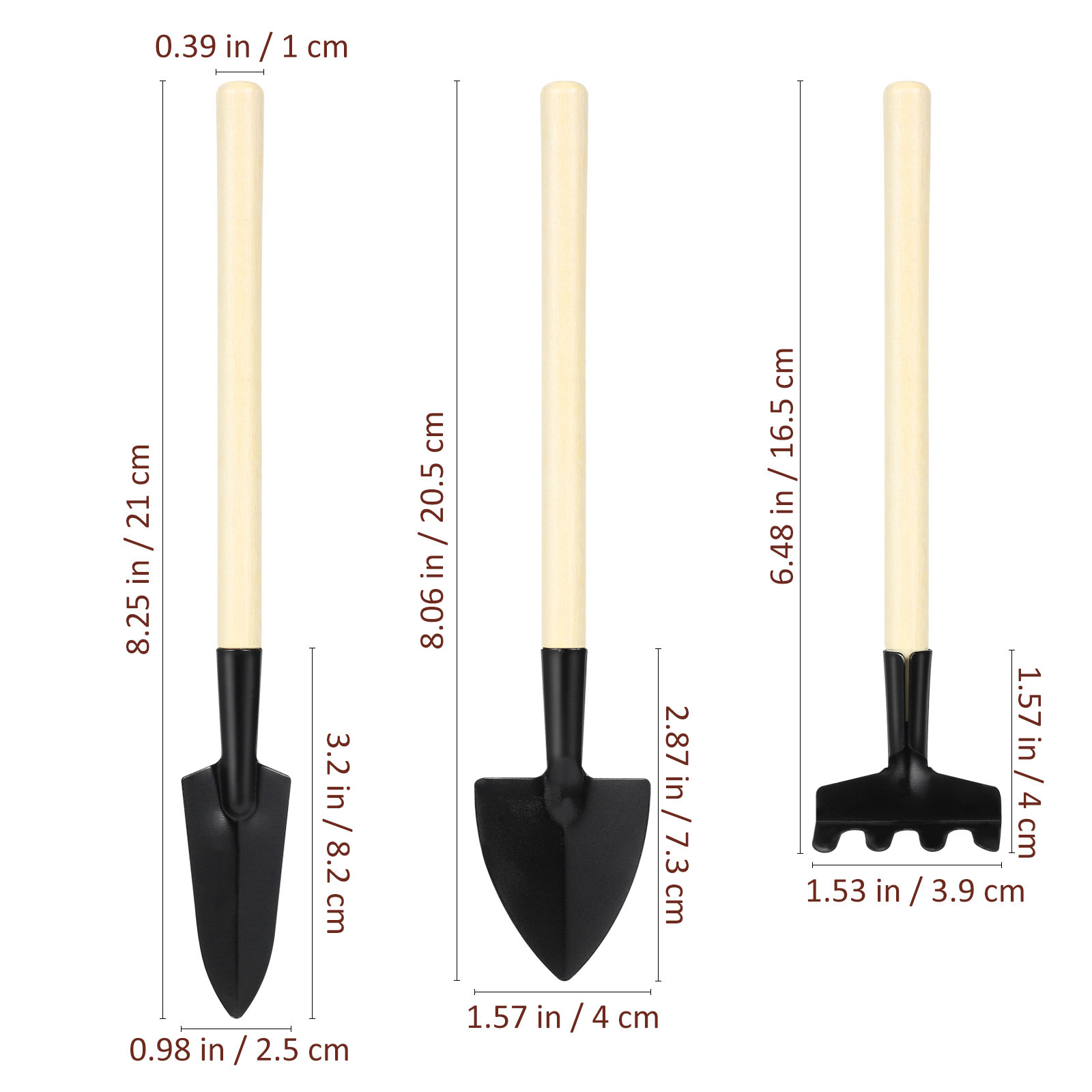 2 Set di Mini Attrezzi da Giar - Bonsai Garden Rake recensione e prezzo