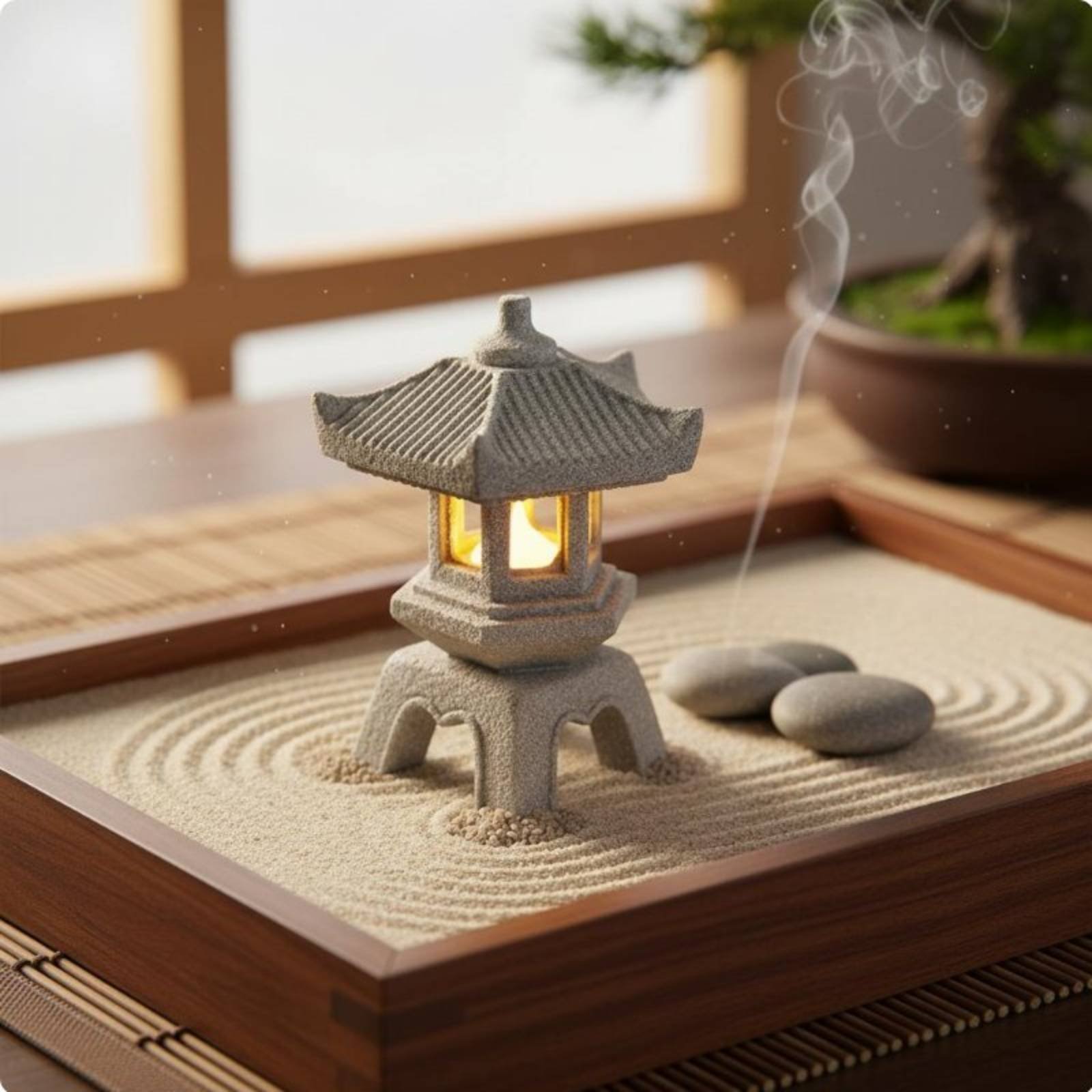 Lanterna in Pietra Miniatura c - Japanese Garden Bonsai recensione e prezzo