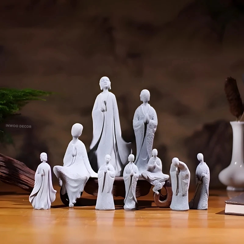 Statua di Buddha in pietra Pic - Bonsai Garden For Desk recensione e prezzo