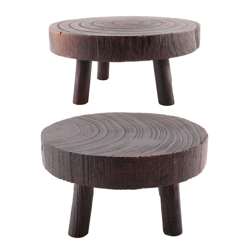 ABHU Set di 2 Mini Sgabelli in - Bonsai Garden Display recensione e prezzo