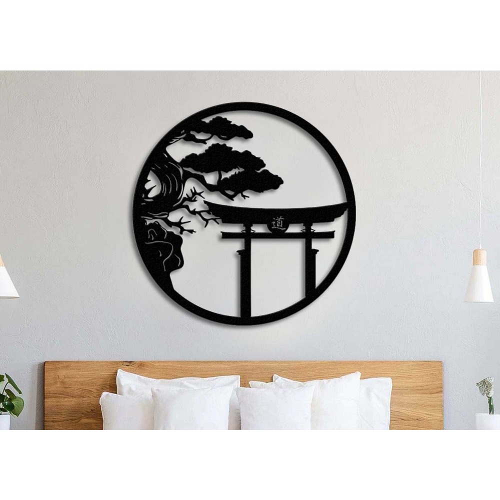 Decorazione da Parete in Metal - Japanese Garden Bonsai recensione e prezzo