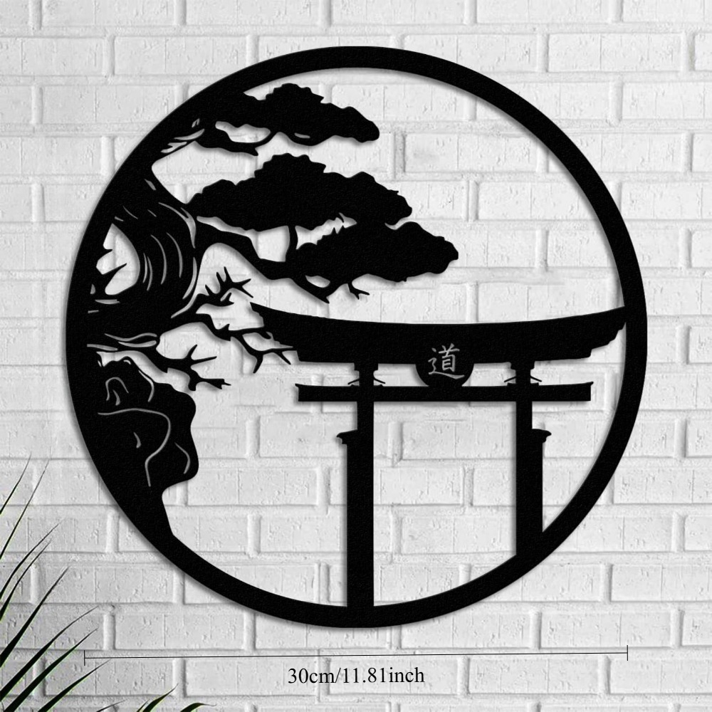 Decorazione da Parete in Metal - Japanese Garden Bonsai recensione e prezzo