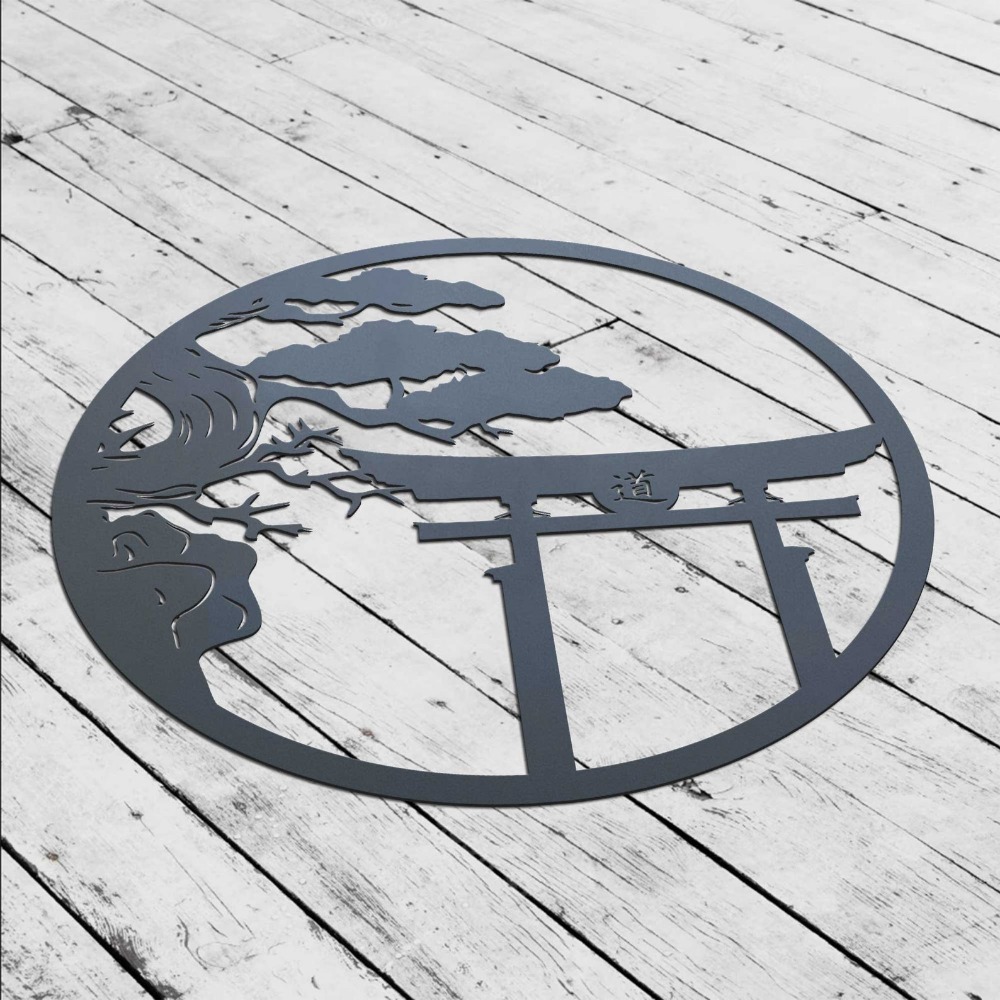 Decorazione da Parete in Metal - Japanese Garden Bonsai recensione e prezzo