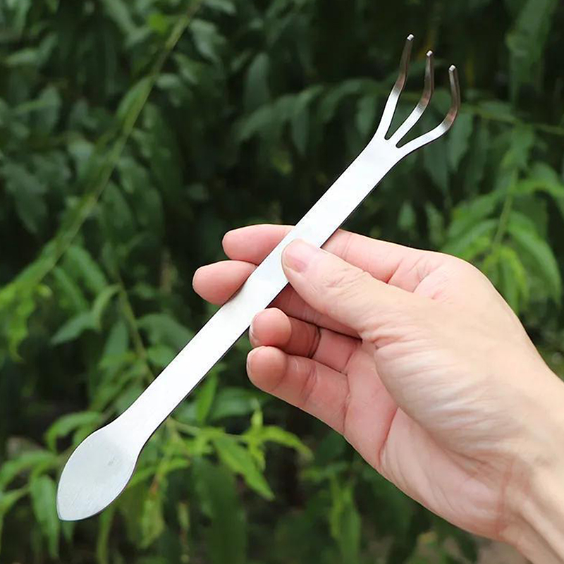 1Pc 3-Prong Allentare Terreno  - Bonsai Garden Rake recensione e prezzo