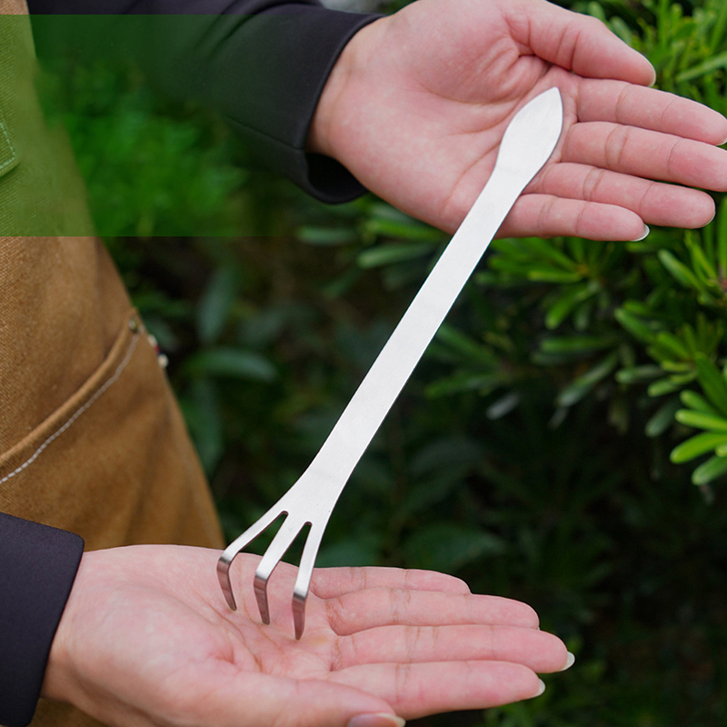 1Pc 3-Prong Allentare Terreno  - Bonsai Garden Rake recensione e prezzo