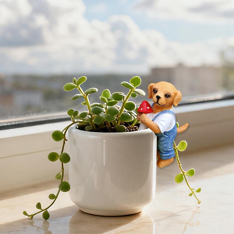 Graziosa Statuetta di Cane in  - Bonsai Garden Pot recensione e prezzo