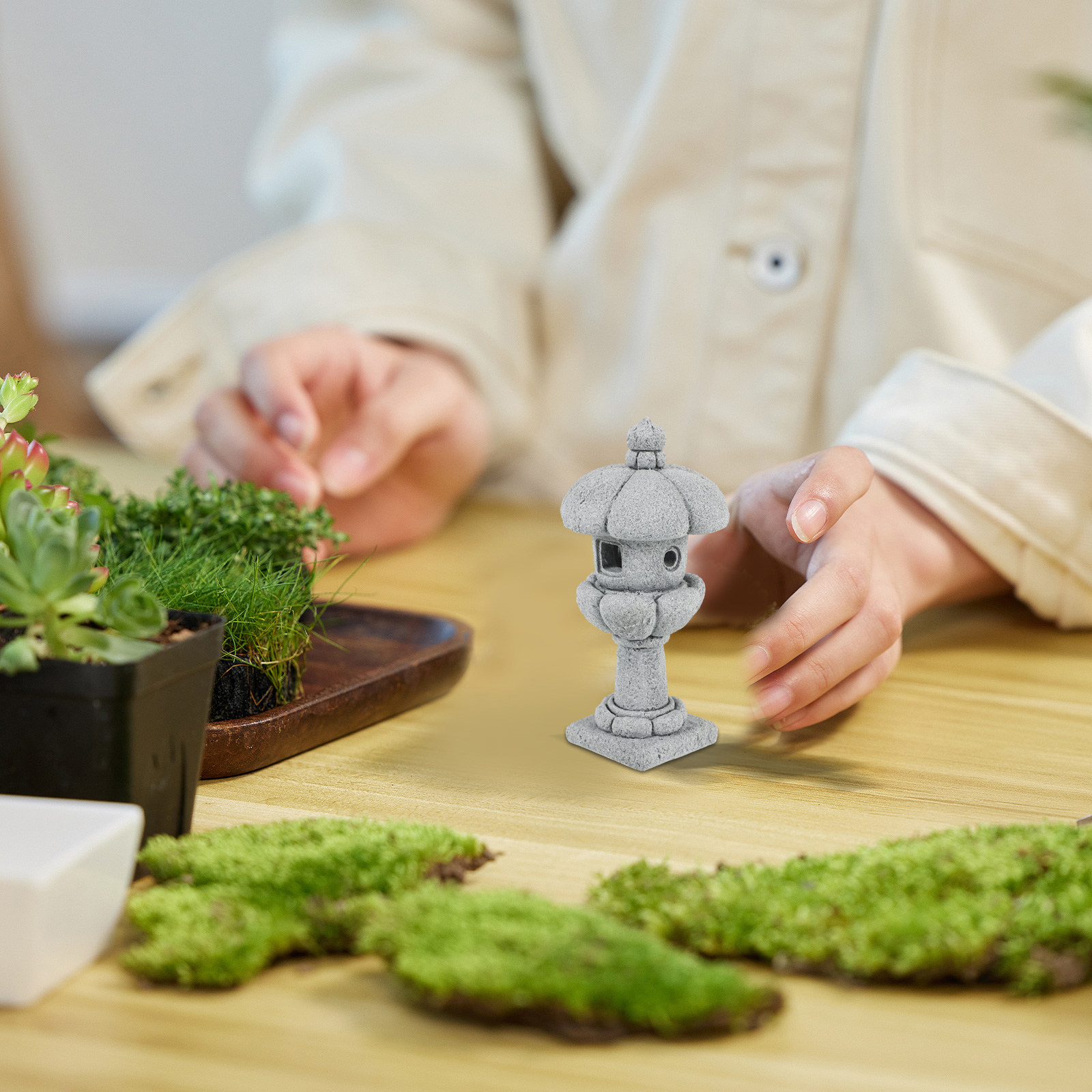 Miniatura di Lanterna in Pietr - Japanese Garden Bonsai recensione e prezzo