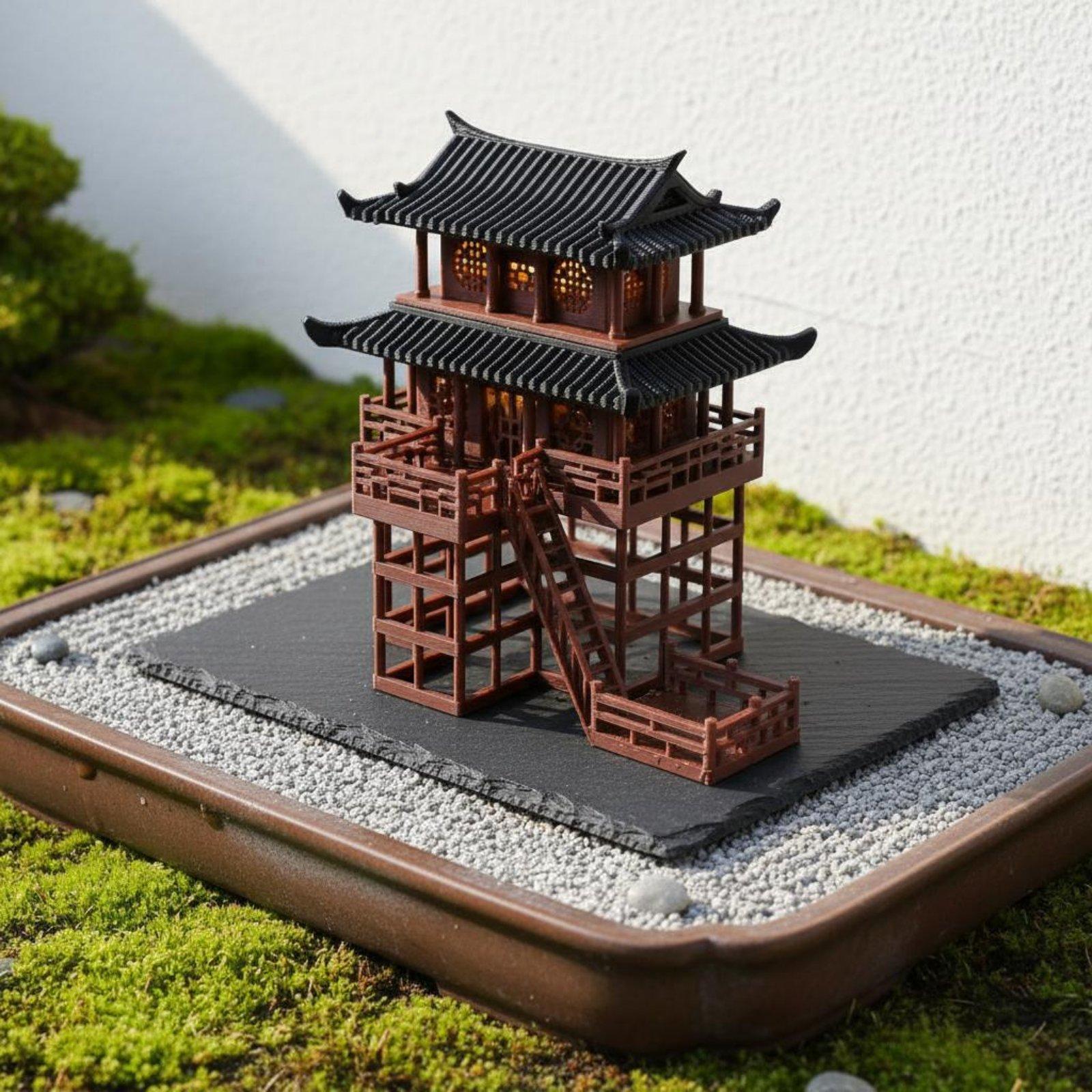 Pagoda in Plastica per Bonsai  - Japanese Garden Bonsai recensione e prezzo